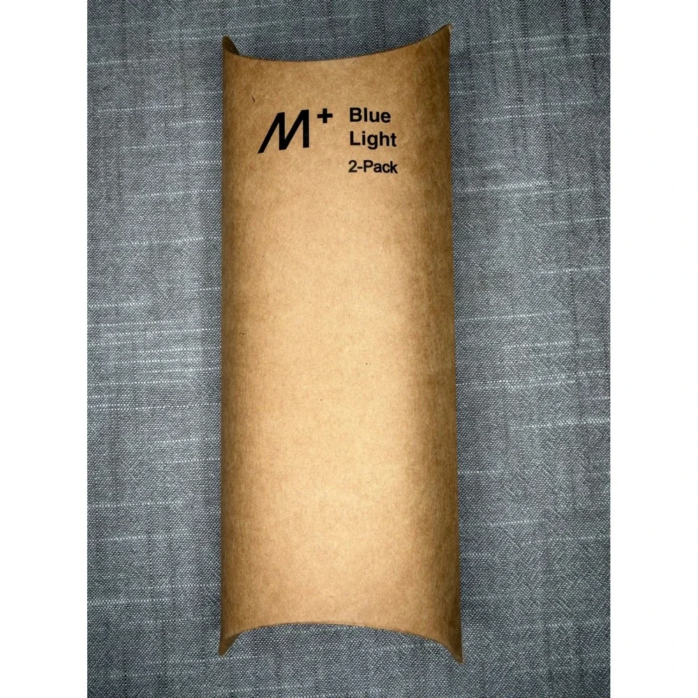 M+ Blue Light Blocking Glasses 2-Pack‎ Adrian Cryg Black UV Protection